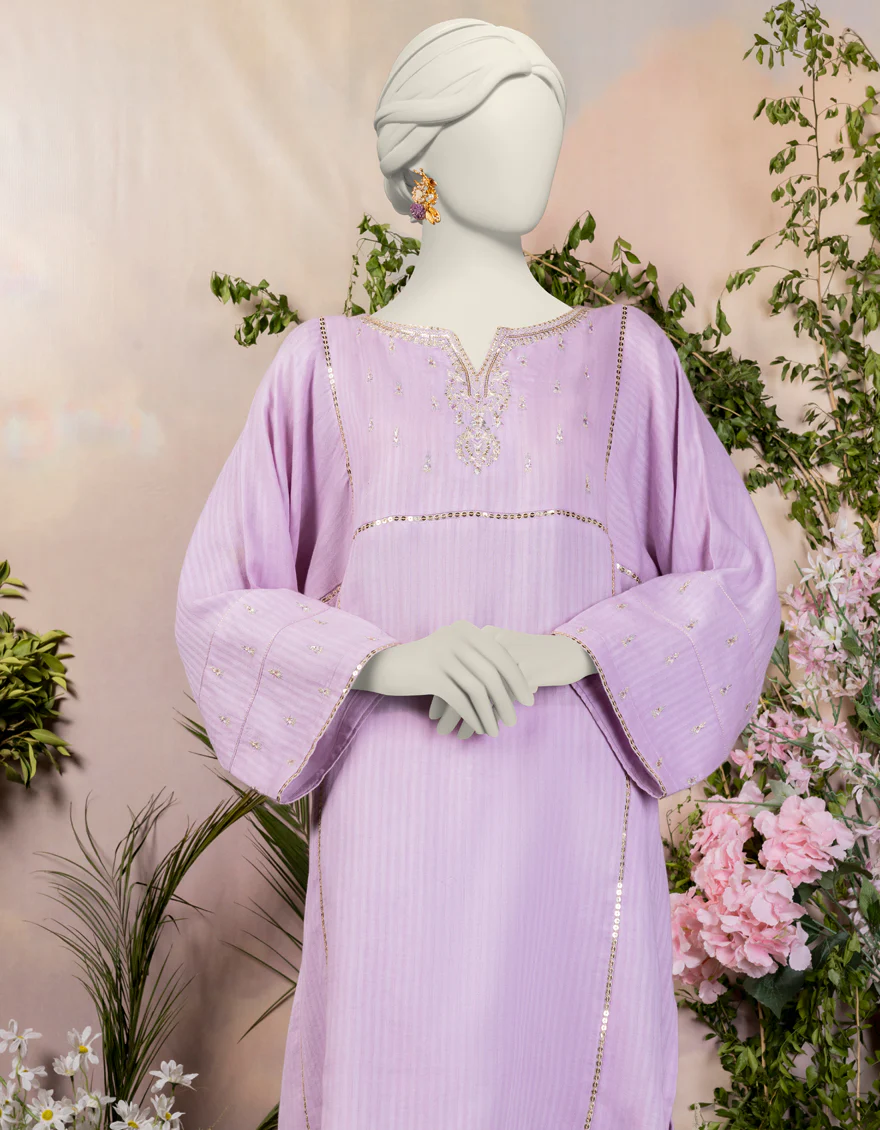 PURPLE TEXTURED KURTI | JJLK-S-JPWS-24-3030 FB/PEARL-4 - Image 3