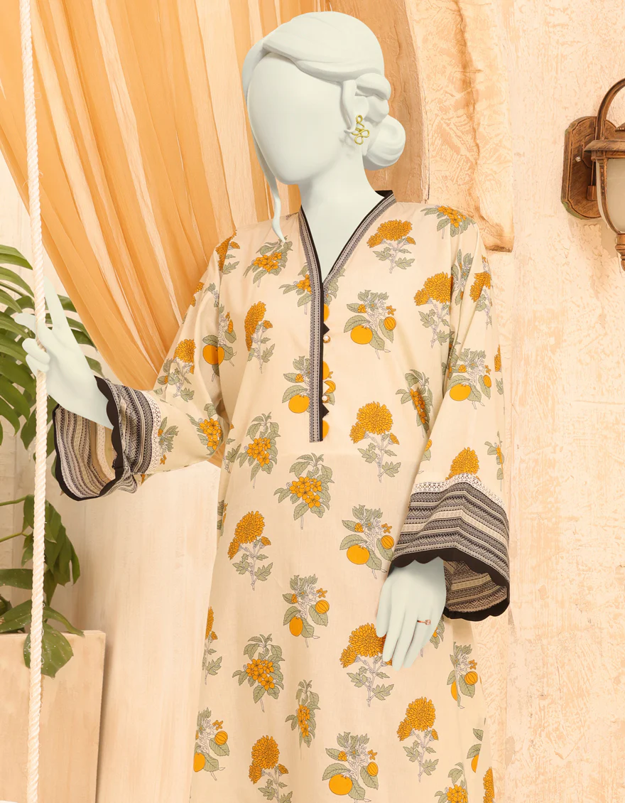 OFF WHITE CAMBRIC KURTI | JJLK-S-JPWS-US-22-3002 FB/NATALIE - Image 3