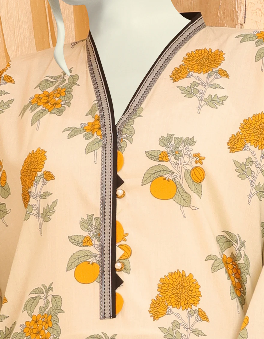 OFF WHITE CAMBRIC KURTI | JJLK-S-JPWS-US-22-3002 FB/NATALIE - Image 4