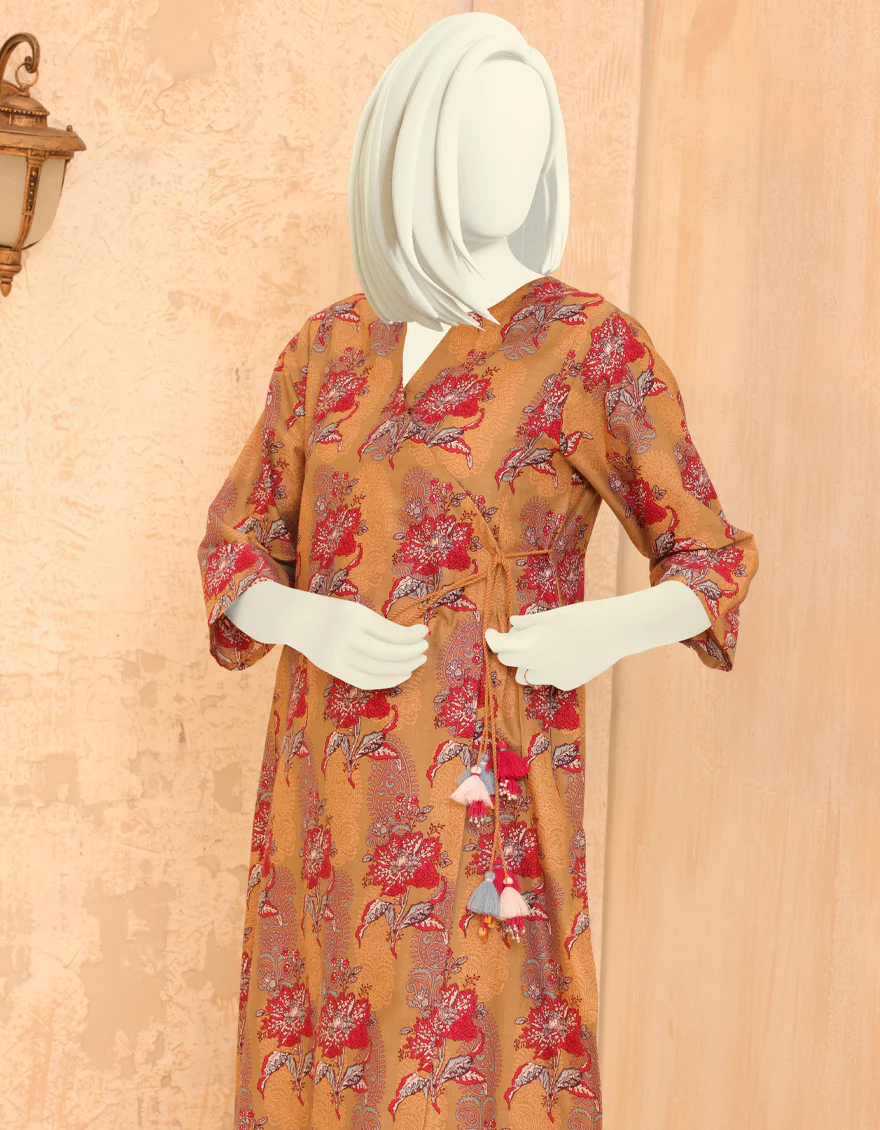 BEIGE CAMBRIC KURTI | JJLK-S-JPWS-US-22-3007 FB/NOEMIE - Image 4