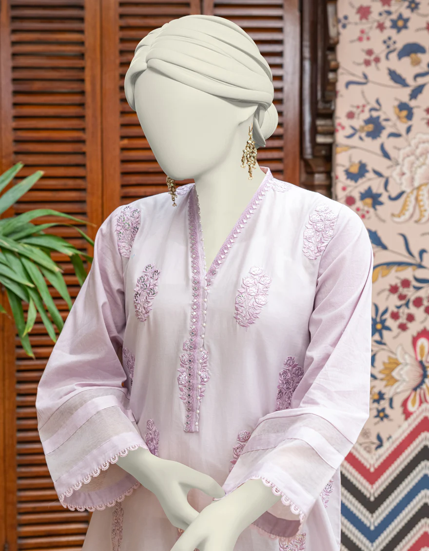 VIOLET LAWN KURTI | JJLK-S-JSS-24-318 FB - Image 2