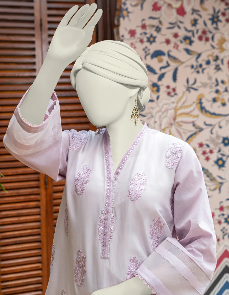 VIOLET LAWN KURTI | JJLK-S-JSS-24-318 FB - Image 3