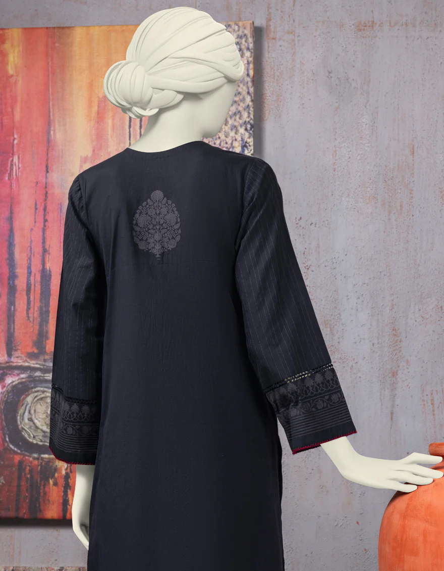 BLACK KHADDI KURTI | JJLK-S-JSS-24-464 FB - Image 3