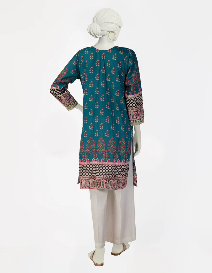 GREEN LAWN KURTI | JJLK-S-JSS-25-407 FB - Image 2