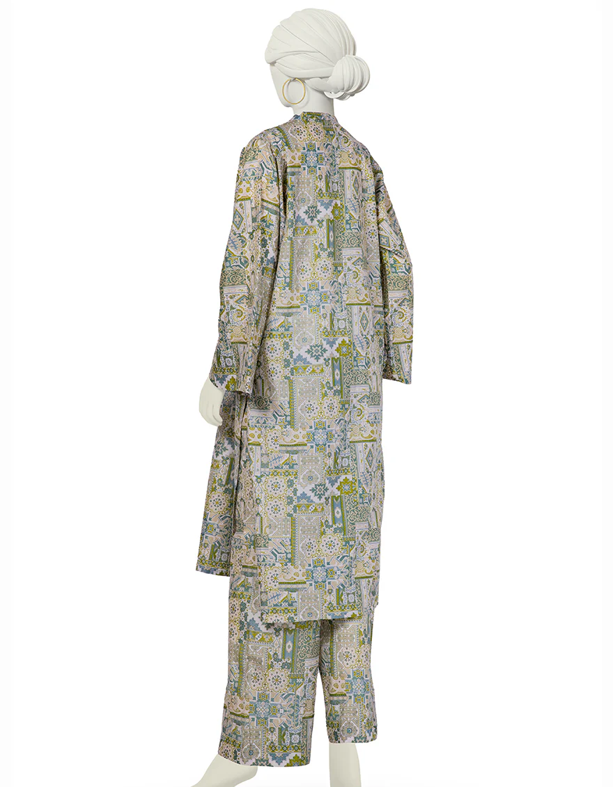 MULTICOLOR LAWN KURTI | JJLK-S-JSS-25-414 FB - Image 2