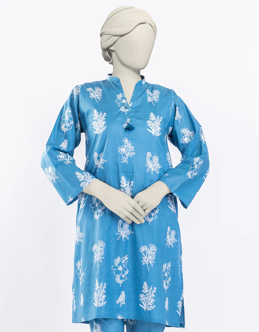 BLUE LAWN KURTI | JJLK-S-JSS-25-416 FB - Image 2