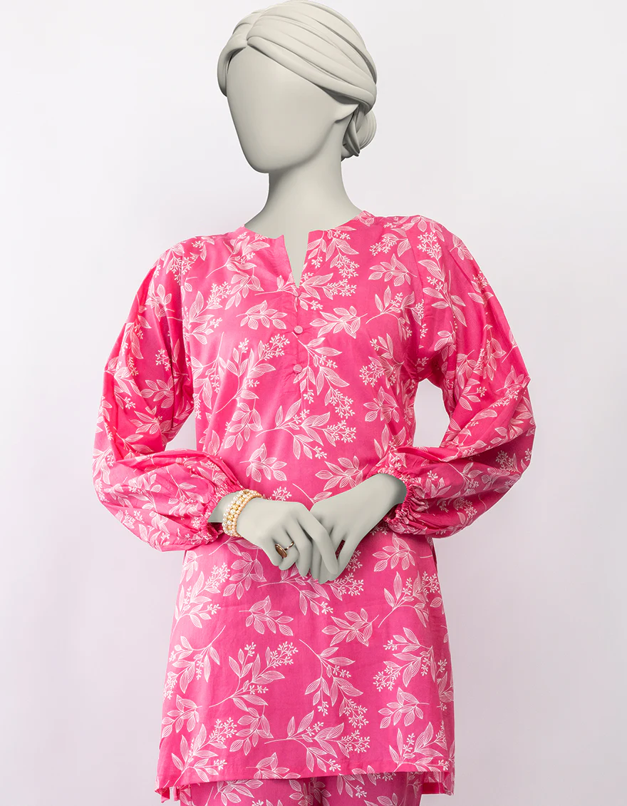 PINK LAWN KURTI | JJLK-S-JSS-25-419 FB - Image 2