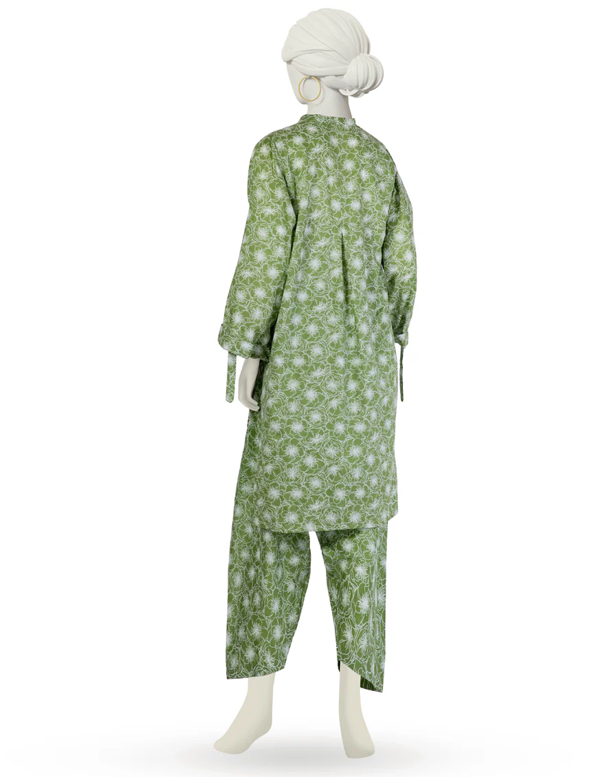 GREEN LAWN KURTI | JJLK-S-JSS-25-420 FB - Image 2