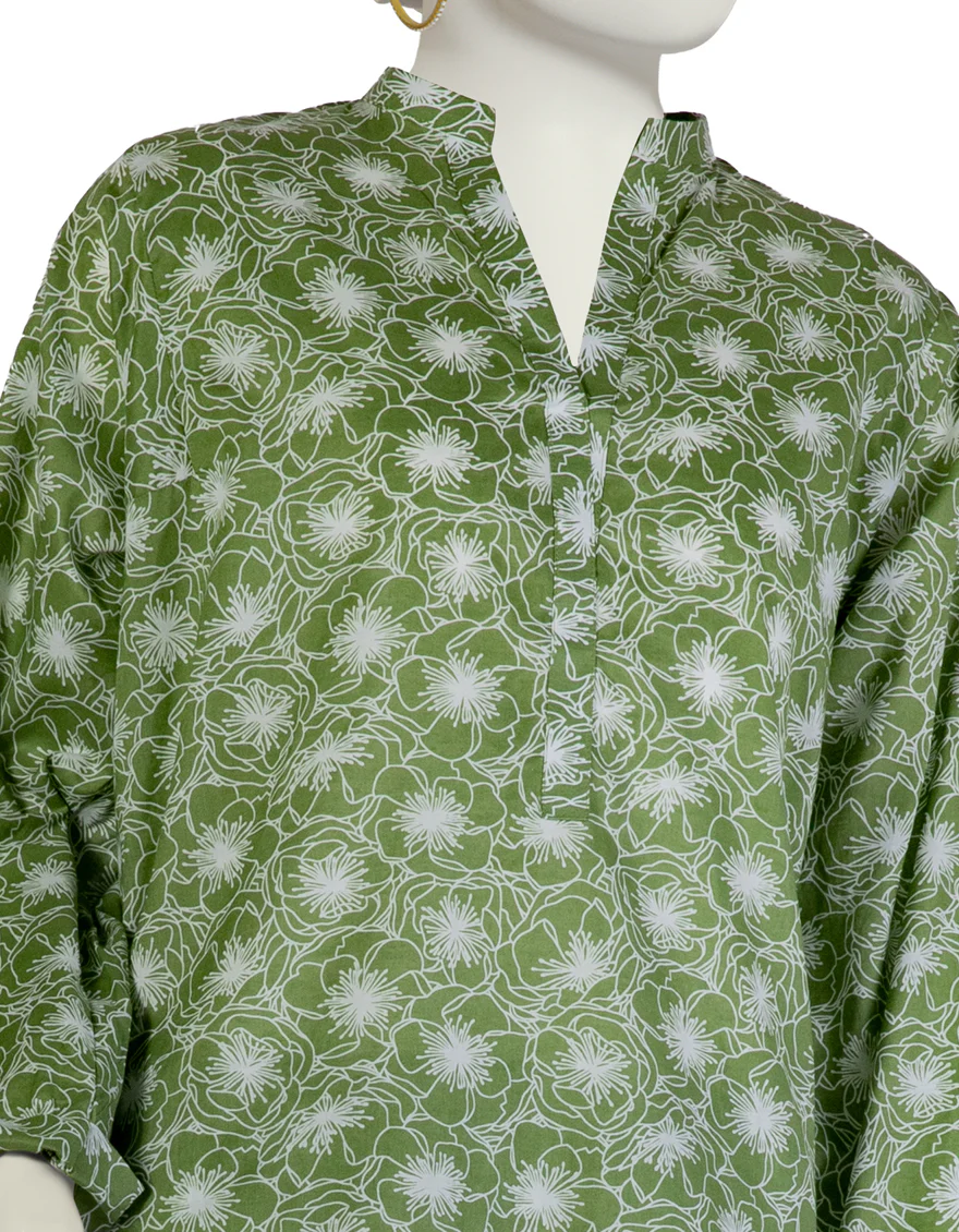 GREEN LAWN KURTI | JJLK-S-JSS-25-420 FB - Image 3