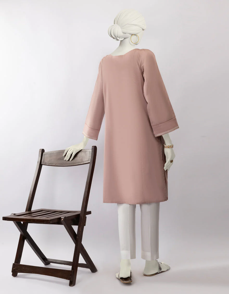 PEACH LAWN KURTI | JJLK-S-JSS-25-439 FB - Image 2