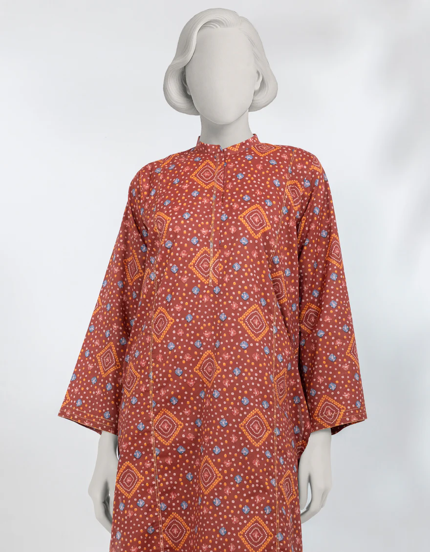 MULTI LAWN KURTI | JJLK-S-JSS-25-489 FB/ESSENTIAL-49 - Image 3