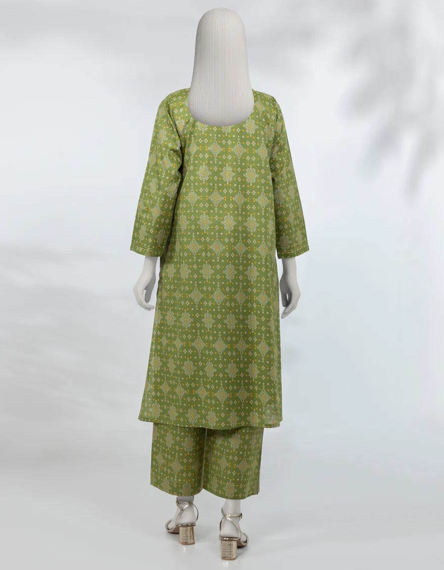 GREEN LAWN KURTI | JJLK-S-JSS-25-491 FB/ESSENTIALS-51 - Image 2