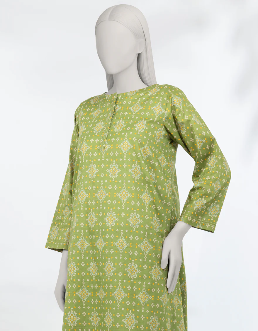 GREEN LAWN KURTI | JJLK-S-JSS-25-491 FB/ESSENTIALS-51 - Image 3