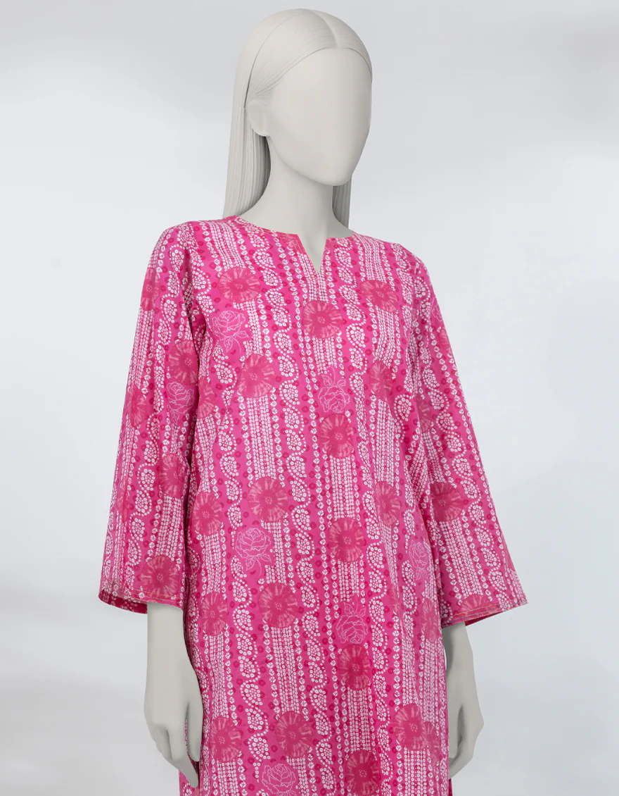 PINK LAWN KURTI | JJLK-S-JSS-25-494 FB/ESSENTIAL-54 - Image 3