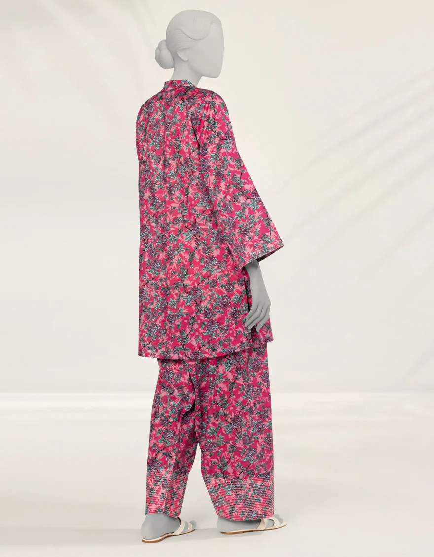 PINK LAWN KURTI | JJLK-S-JSS-25-520 FB/ESSENTIALS-61 - Image 2