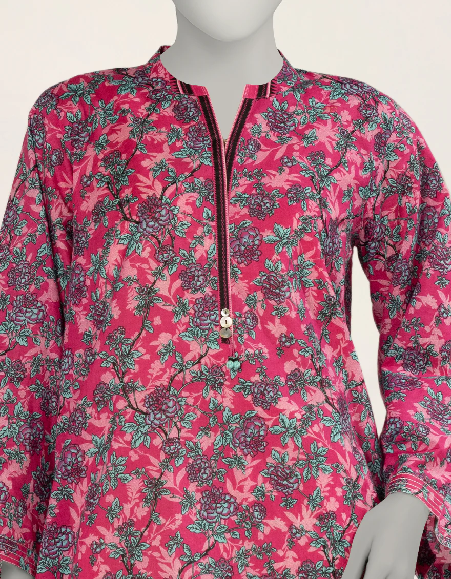 PINK LAWN KURTI | JJLK-S-JSS-25-520 FB/ESSENTIALS-61 - Image 3