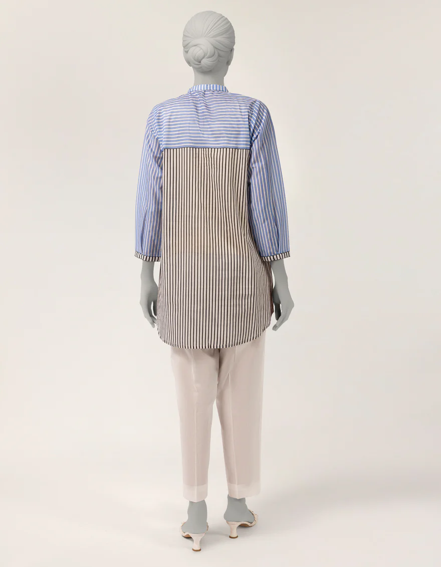 BLUE LAWN KURTI | JJLK-S-JSS-26-542 FB/FEARLESS GEN Z-01 - Image 3