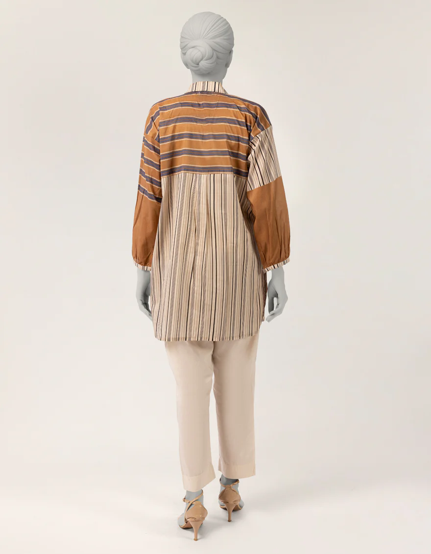 BROWN LAWN KURTI | JJLK-S-JSS-26-543 FB/FEARLESS GEN Z-02 - Image 3