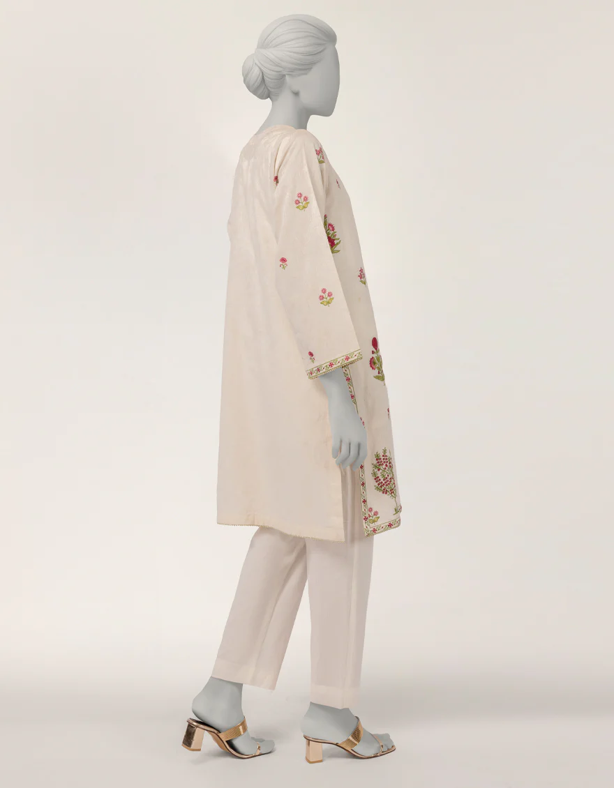 OFF WHITE DOBBY KURTI | JJLK-S-JSS-26-604 FB/ASSORTMENT-16 - Image 3