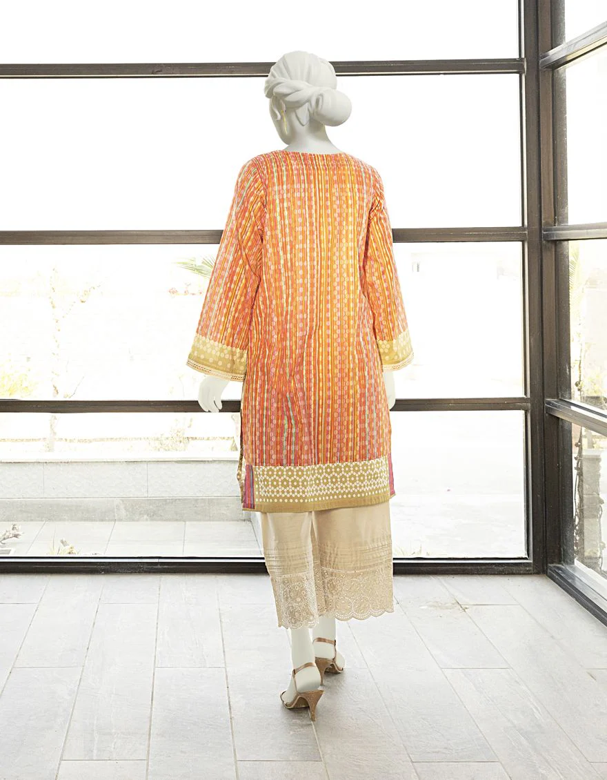 MULTICOLOR LAWN KURTI | JJLK-S-JSS-US-22-313 FB/CRYSTAL - Image 3