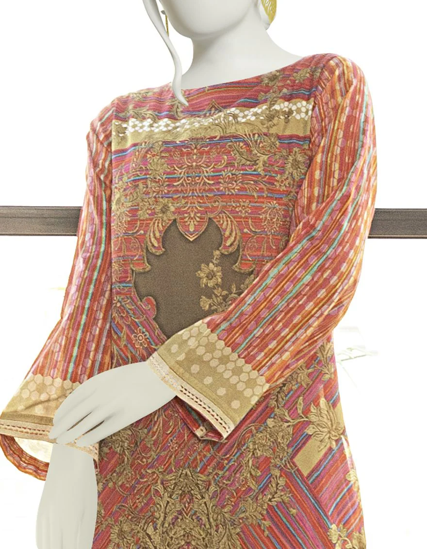 MULTICOLOR LAWN KURTI | JJLK-S-JSS-US-22-313 FB/CRYSTAL - Image 4