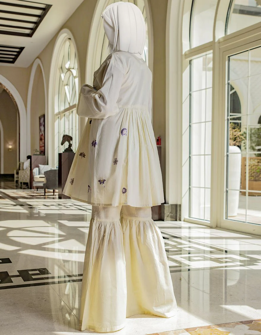 WHITE KURTI | JJLK-S-JSS-US-22-315 FB/LILY - Image 2