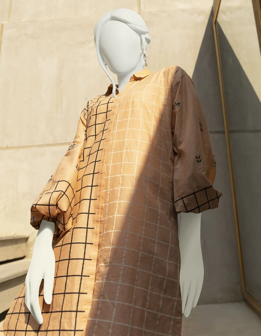 PEACH LAWN KURTI | JJLK-S-JSS-US-22-324 FB/GRETA - Image 2