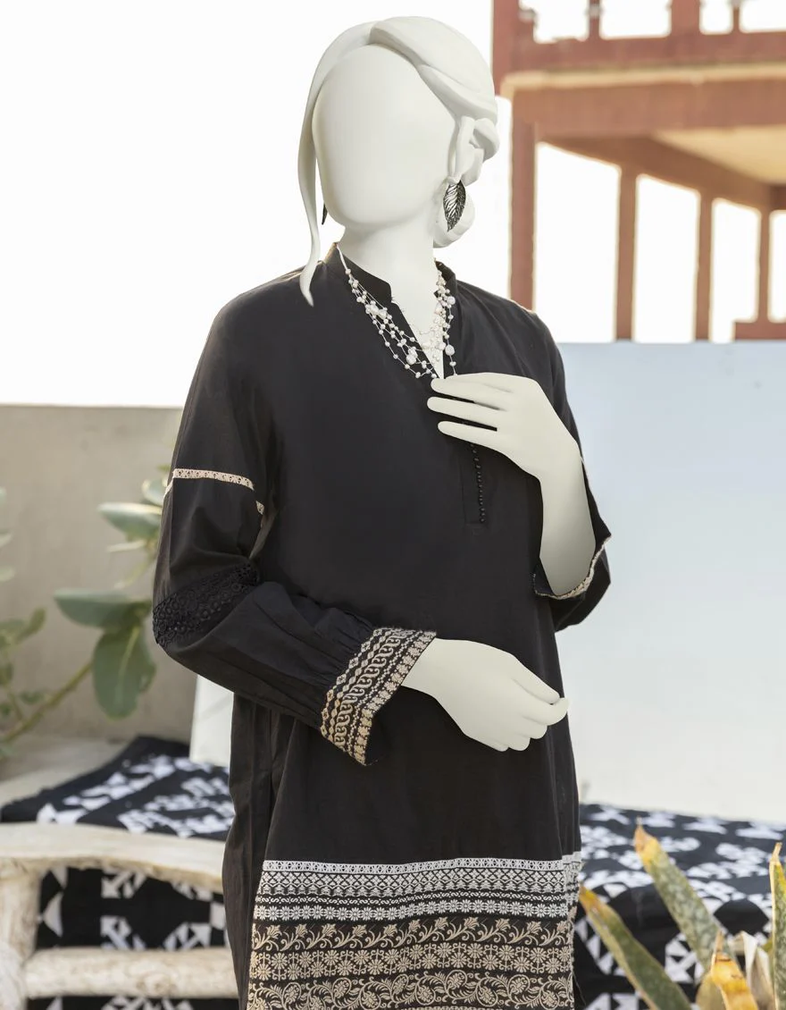 BLACK KURTI | JJLK-S-JSS-US-22-327 FB/CLOUD - Image 2