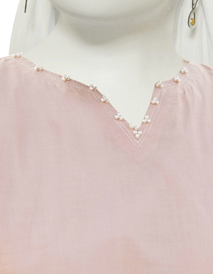 PEACH KURTI | JJLK-S-JSS-US-22-329 FB/CARMINE - Image 2