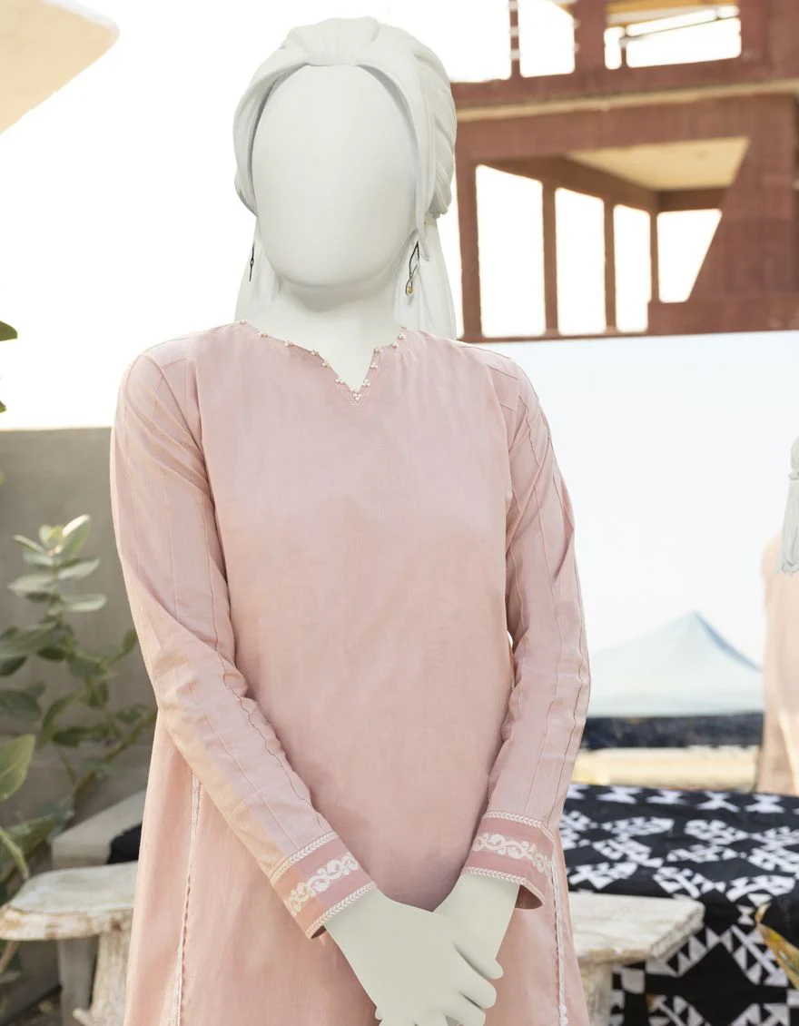 PEACH KURTI | JJLK-S-JSS-US-22-329 FB/CARMINE - Image 3