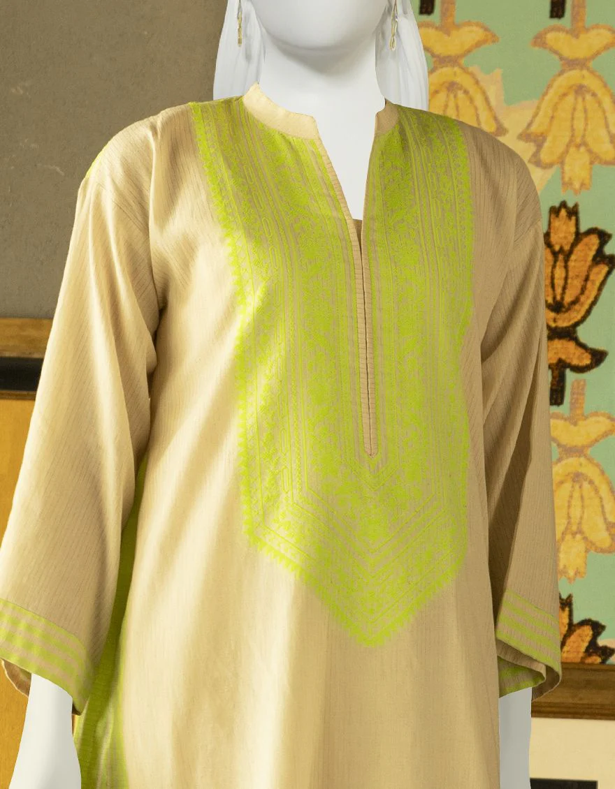 OFF WHITE KURTI | JJLK-S-JSS-US-22-333 FB/PLK-009 - Image 2