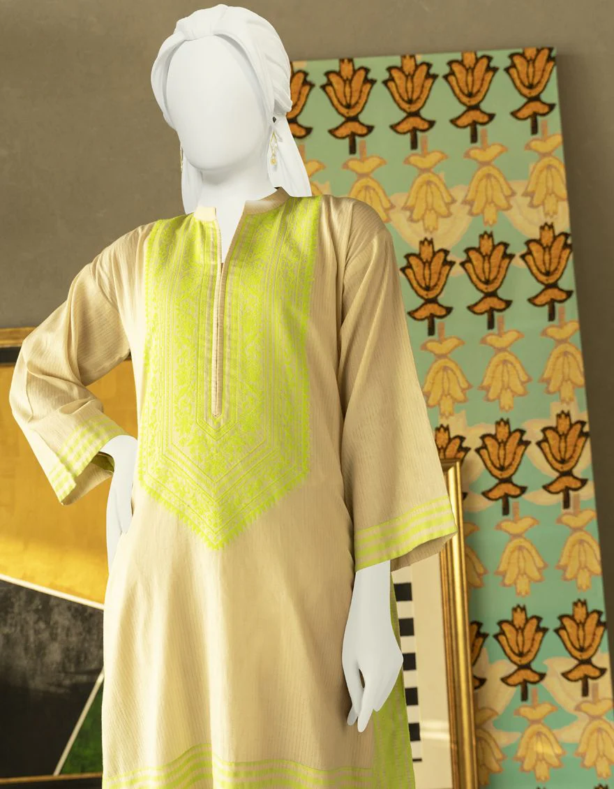 OFF WHITE KURTI | JJLK-S-JSS-US-22-333 FB/PLK-009 - Image 4