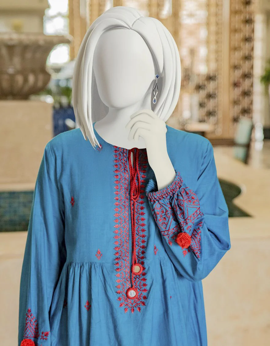 BLUE KURTI | JJLK-S-JSS-US-22-338 FB/NOVA-1-22 - Image 3
