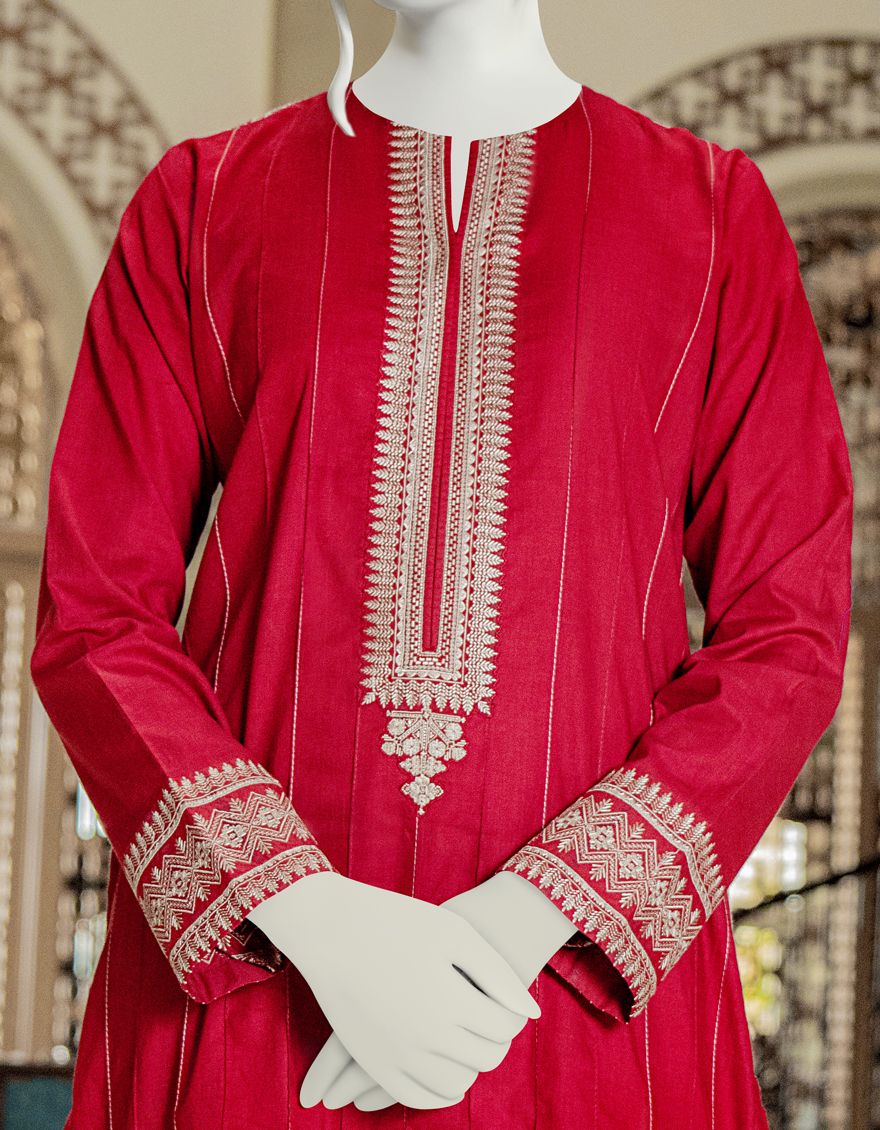 MAROON KURTI | JJLK-S-JSS-US-22-339 FB/TRADITIONL VIBE - Image 3