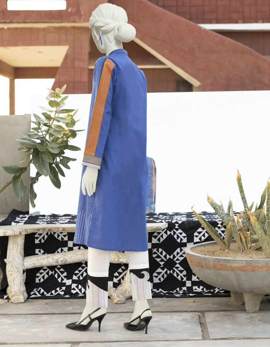 BLUE KURTI | JJLK-S-JSS-US-22-341 FB/MOKOSH - Image 2