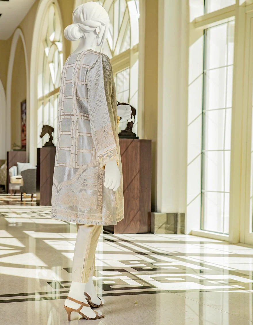 BEIGE KURTI | JJLK-S-JSS-US-22-352 FB/EVOLET - Image 2