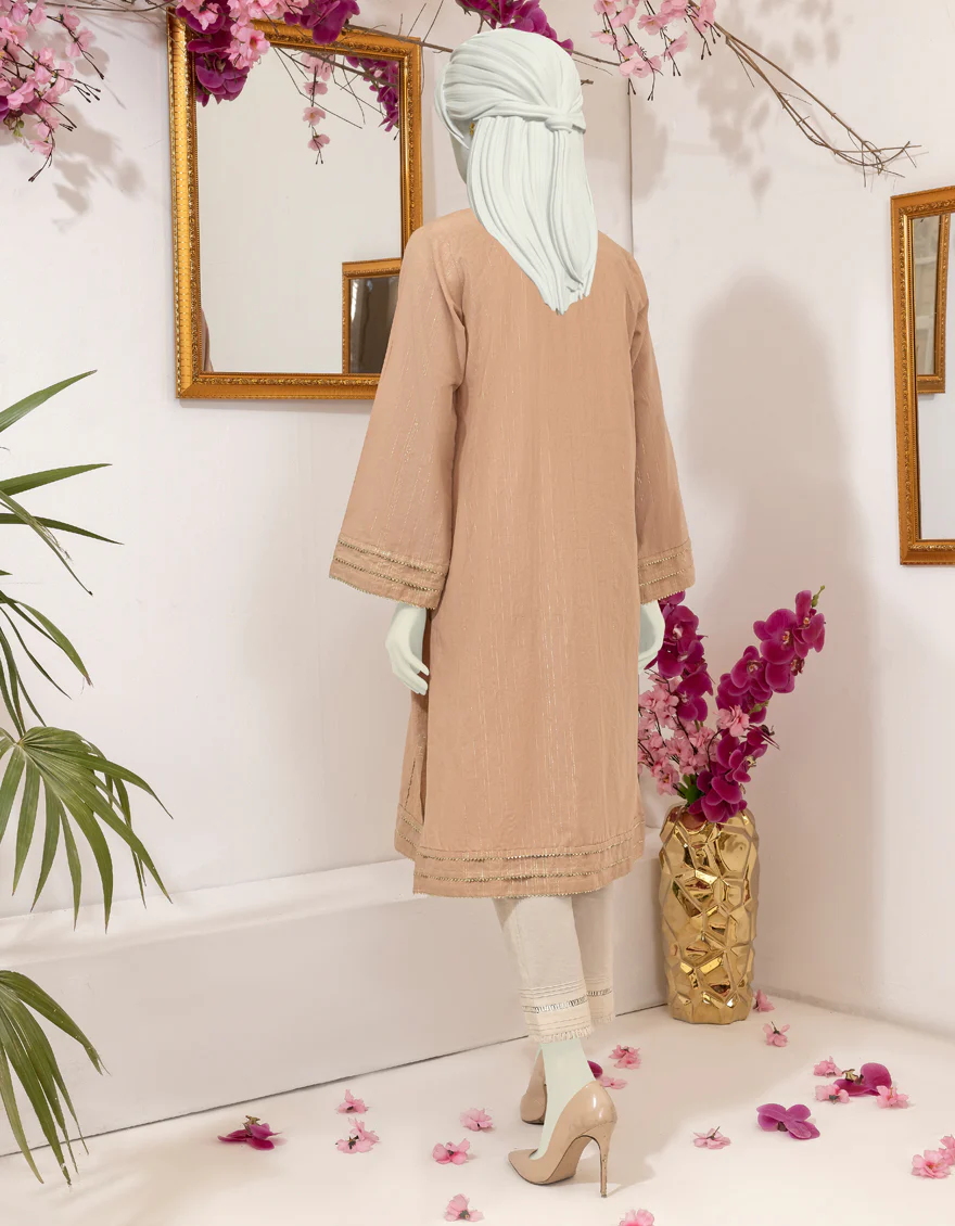PINK JACQUARD KURTI | JJLK-S-JSS-US-22-390 FB/PLK-014 - Image 2