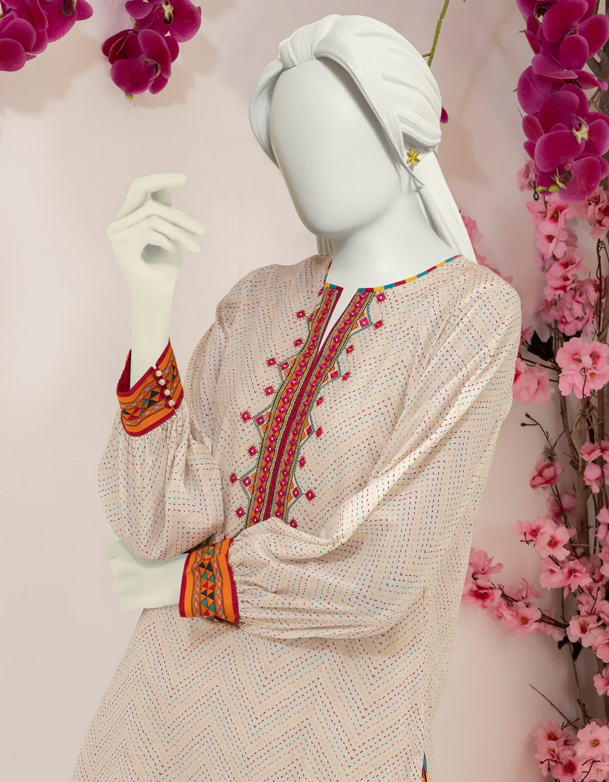 MULTICOLOR LAWN KURTI | JJLK-S-JSS-US-22-410 FB/ELEGANCE-36 - Image 3