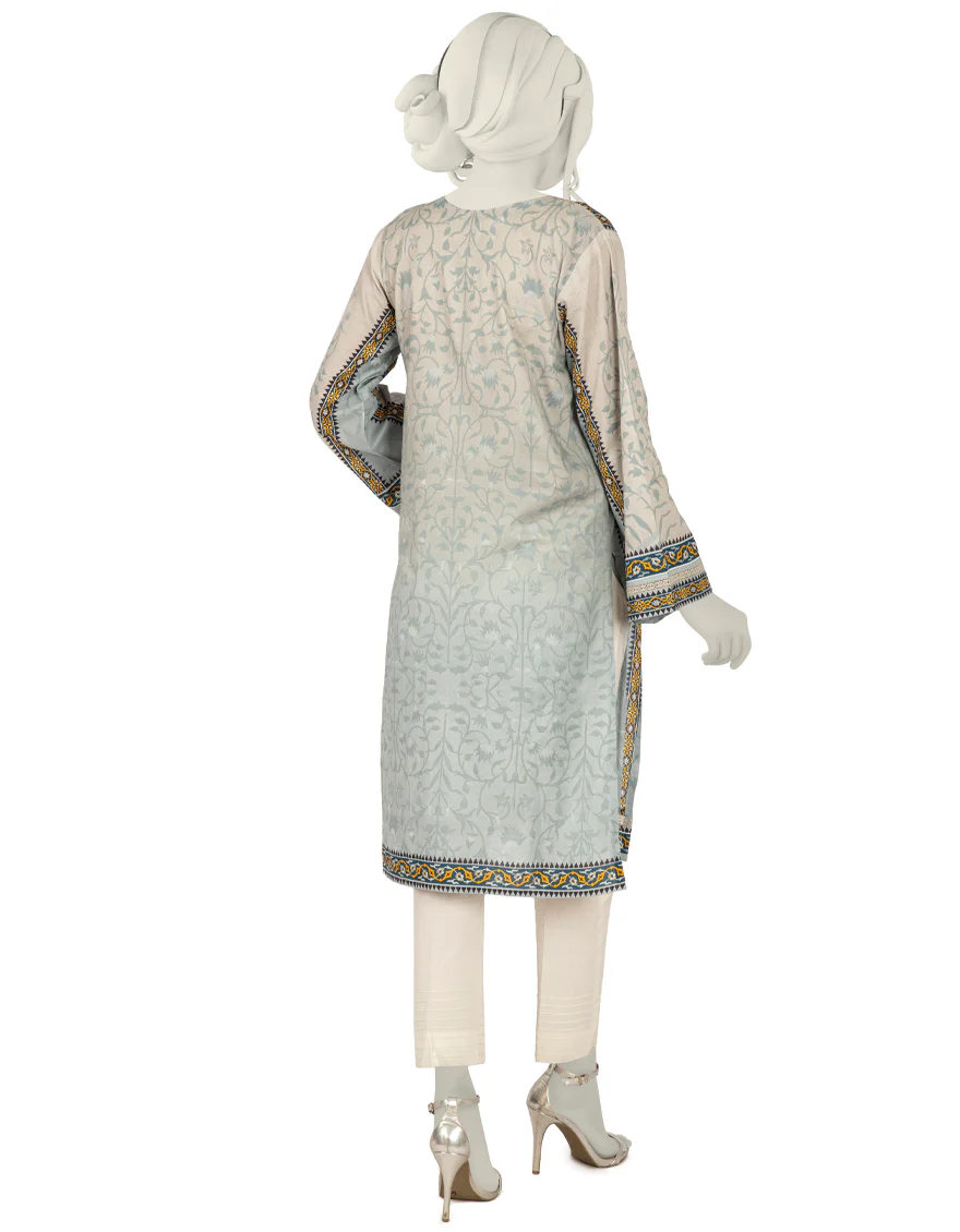 GREY LAWN KURTI | JJLK-S-JSS-US-22-442 FB/OCEAN - Image 2