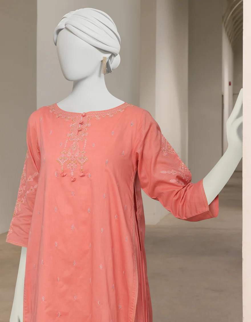 PINK LAWN KURTI | JJLK-S-JSS-US-23-329 FB/ROSY-538 - Image 3