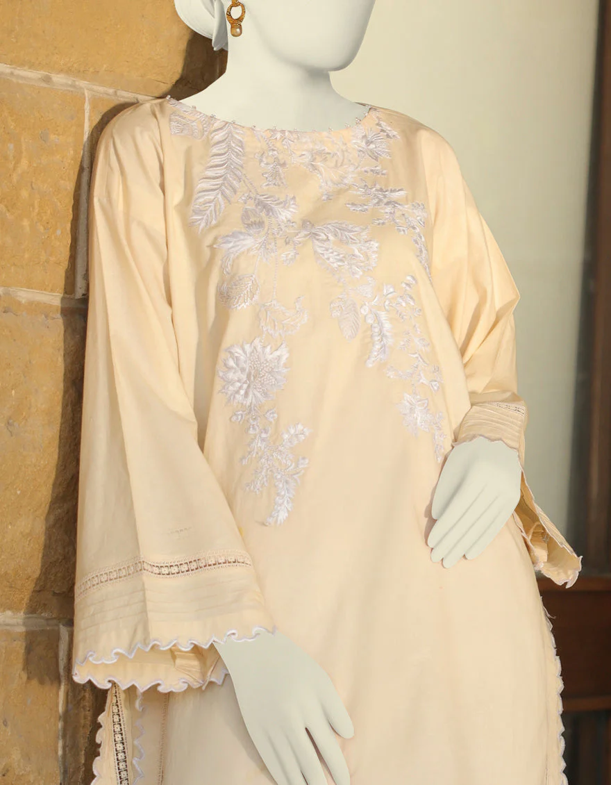OFF WHITE KURTI | JJLK-S-JSS-US-23-426 FB/FLORAL CUTWORK-1 - Image 3