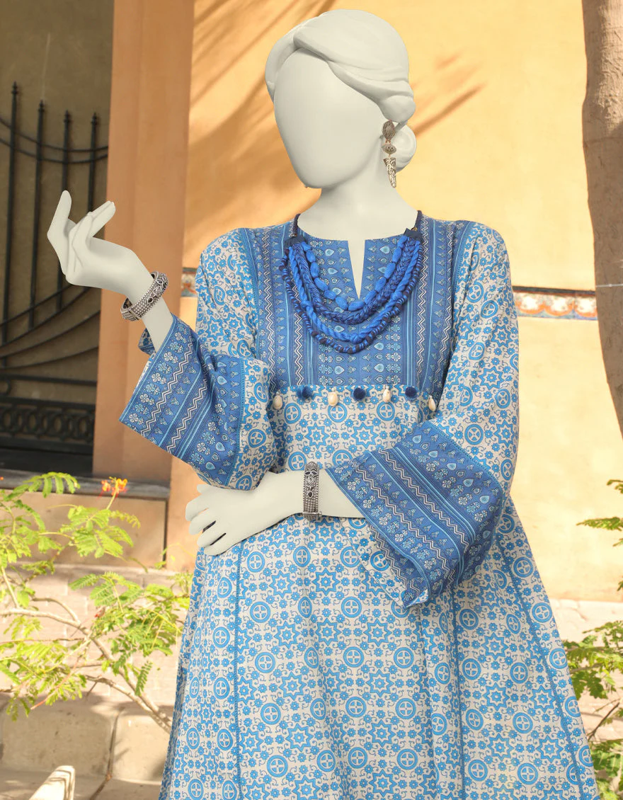 BLUE KURTI | JJLK-S-JSS-US-23-453 FB/INDIGO-1 - Image 2
