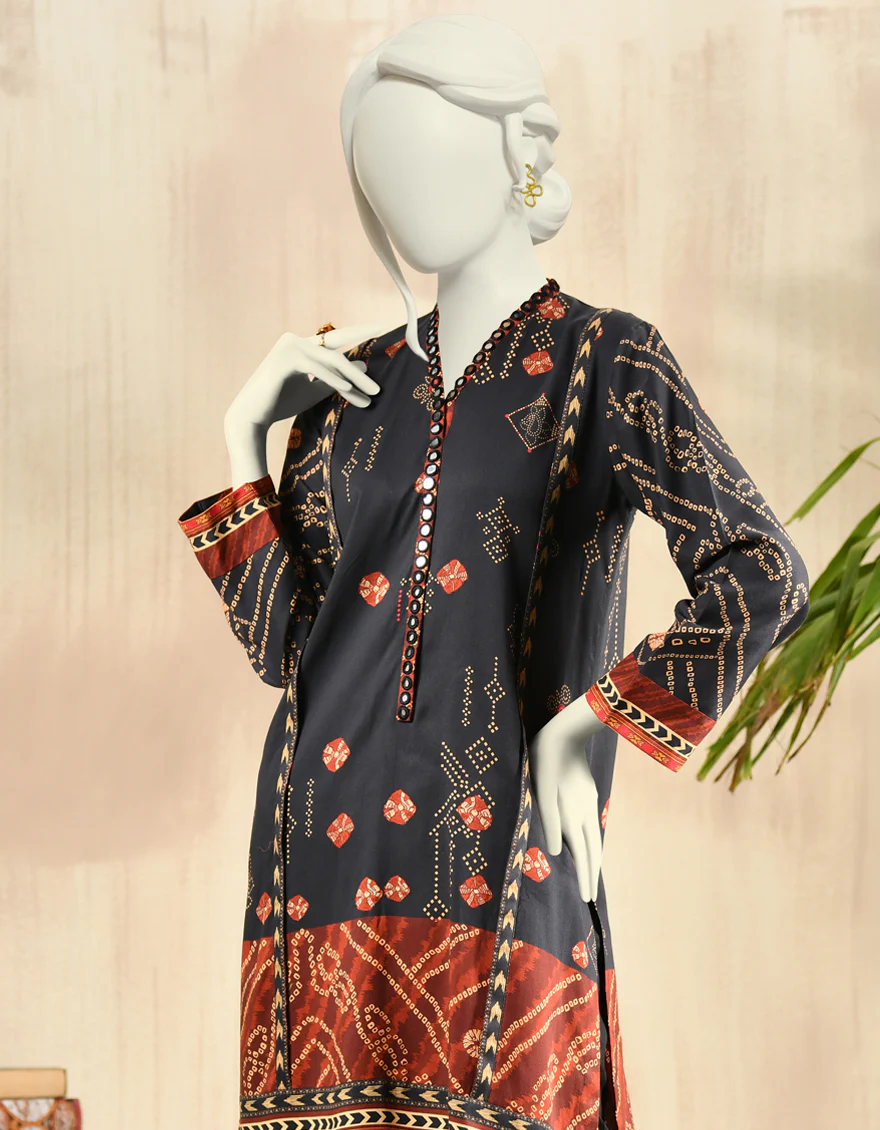 BLACK CAMBRIC KURTI | JJLK-W-JPWK-US-22-822 FB/VIBES - Image 4