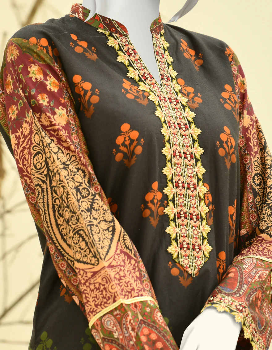 BLACK CAMBRIC KURTI | JJLK-W-JPWK-US-22-854 FB/AZUL (22-5167) - Image 4