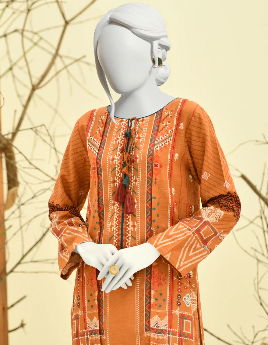 MUSTARD KHADDAR KURTI | JJLK-W-JPWK-US-22-857 FB/NARENGI (22-5172) - Image 5