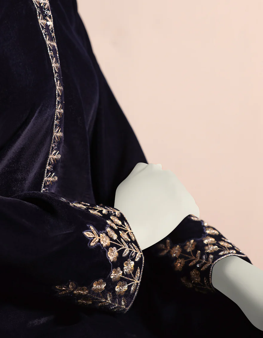BLUE VELVET KURTI | JJLK-W-JPWK-US-23-1000 FB/JN-434 - Image 3