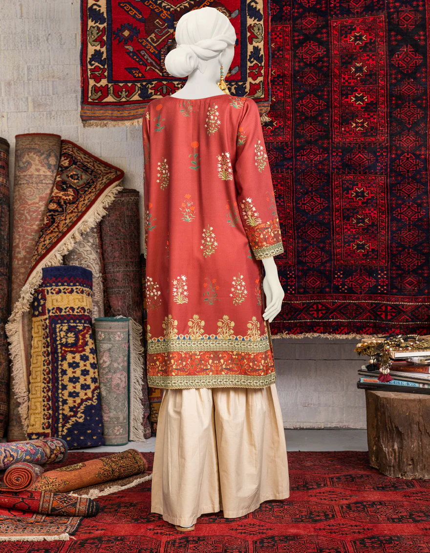 MAROON KURTI | JJLK-W-JPWK-US-23-1004 FB/AMBER - Image 2