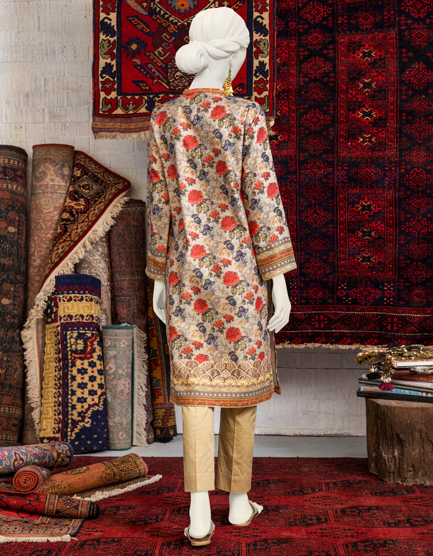 BEIGE KURTI | JJLK-W-JPWK-US-23-1005 FB/URBAN CHIC - Image 2