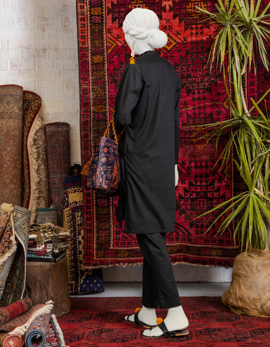 BLACK KURTI | JJLK-W-JPWK-US-23-945 FB/RFD - Image 2