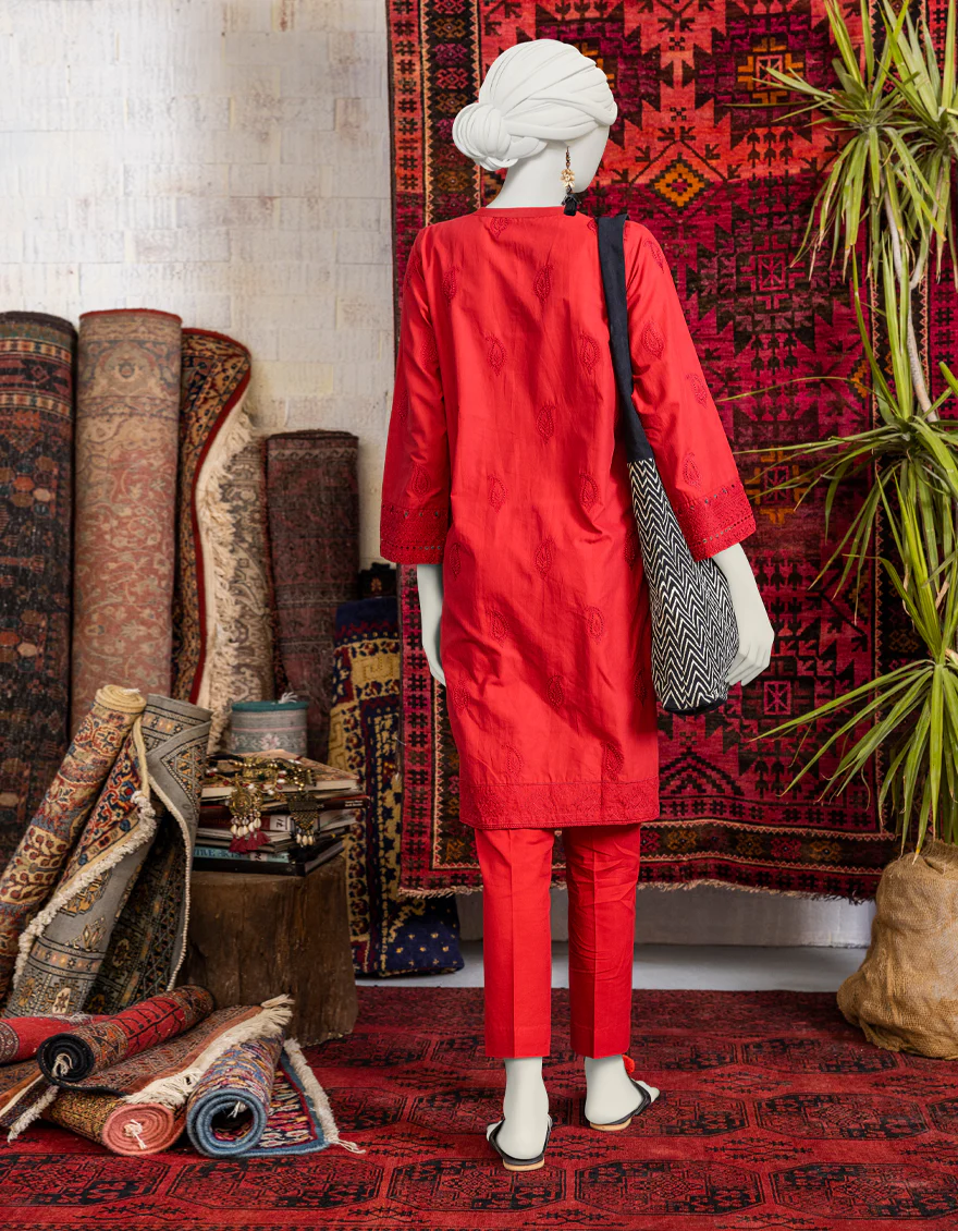 RED KURTI | JJLK-W-JPWK-US-23-946 FB/RFD - Image 2